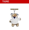 Peluche portachiavi tigre